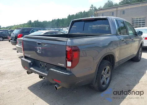 2022 Honda Ridgeline Rtl from USA, damaged, VIN 5FPYK3F57NB020585